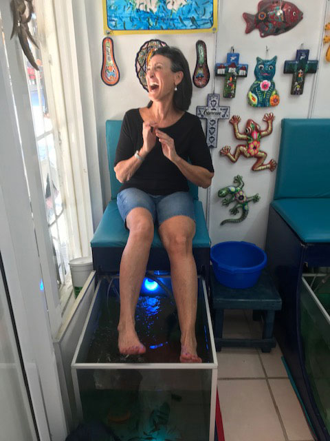 Nicaragua – Fish Foot Bath