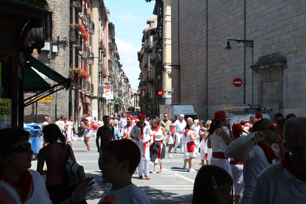 Spain – Running with the Bulls in Pamplona